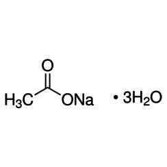 Acétate de sodium trihydraté ≥99 %, Ph.Eur., USP