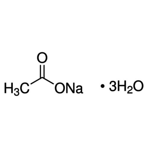 Acetato de sodio trihidratado ≥99 %, Ph.Eur., USP