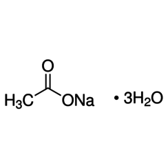 Acétate de sodium trihydraté ≥98,5 %, tech.