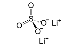 Sulfate de lithium