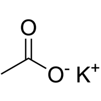 Acetato di potassio ≥99%, Ph.Eur., BP