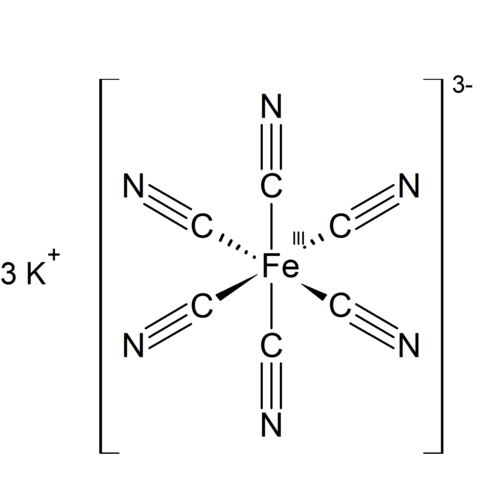 Hexacianoferrato de potasio (III) ≥99%