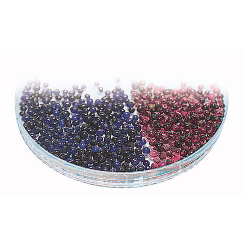 Silica gel blue 2-4 mm, with colour inidicator, pearls