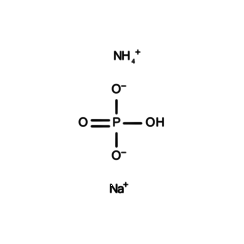 Fosfato de hidrógeno amonio sódico tetrahidratado ≥99 %, p.a.