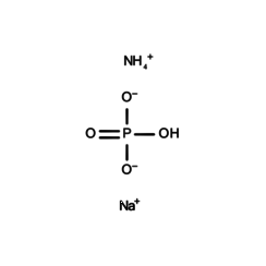 Sodium ammonium hydrogénophosphate tétrahydraté ≥99 %, p.a.