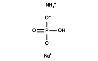 Hidrogenofosfato de sodio y amonio