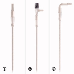 Gas inlet tubes/boiling capillaries