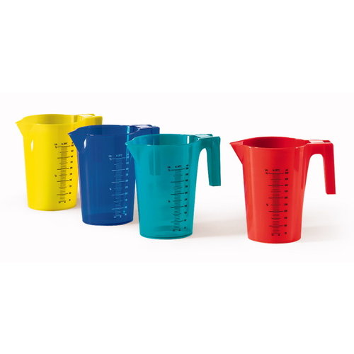 Tasses à mesurer colorées