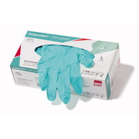Nitril green disposable gloves