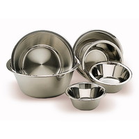 Stainless steel carrier bowls