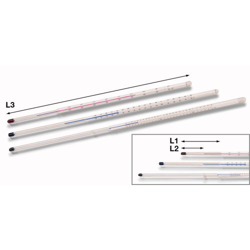 Präzisions-Stockthermometer mit Spezialfüllung