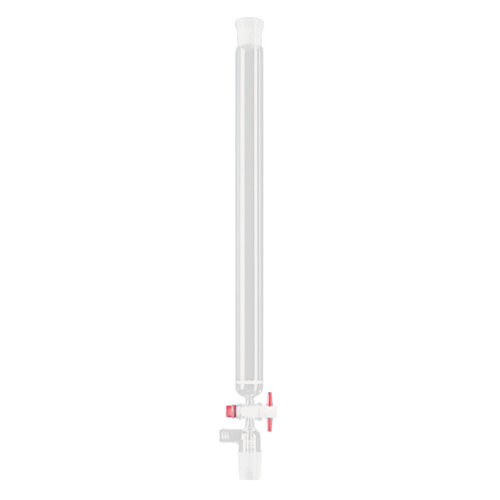 Chromatography columns with frit, ground glass core