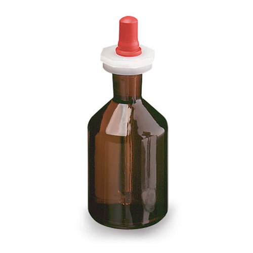 Dropper bottle with pipette Brown glass