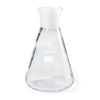 Erlenmeyer flasks with ground glass joint