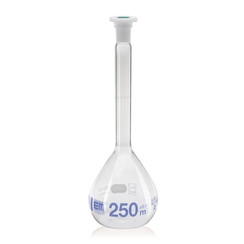 Volumetric flasks Class A Clear glass