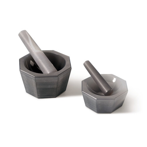 Mortars with pestle