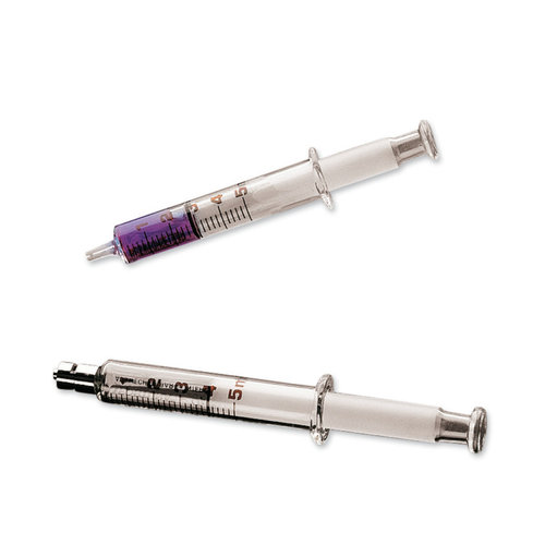Glass syringe With Luer-Lock fitting