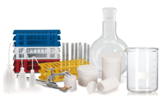 Laboratory glass, vessels, consumables