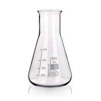 Fiole Erlenmeyer, col large