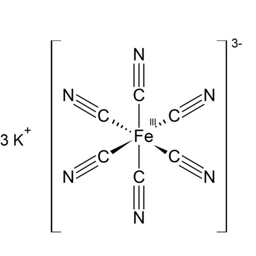 Hexacianoferrato de potasio (III) 99,5 +%