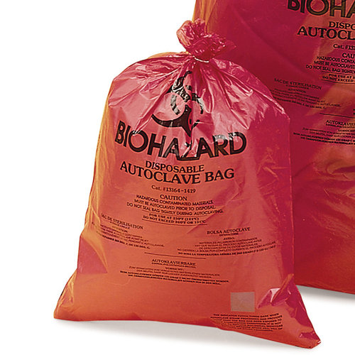 Disposal bags BIOHAZARD