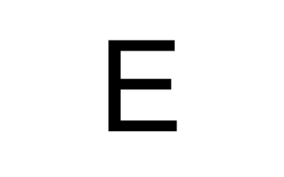 E