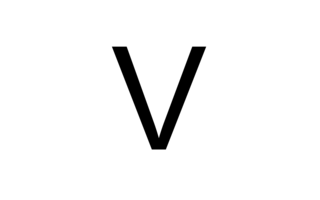 V