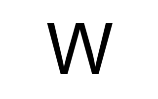 W