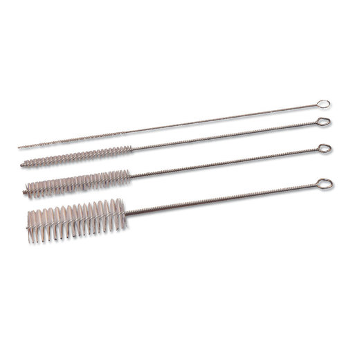 Cleaning brush, Chrome-nickel twisted-in wire