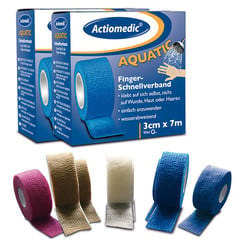 Pansement rapide Actiomedic® AQUATIC Dimensions du rouleau: 3 cm x 7 m