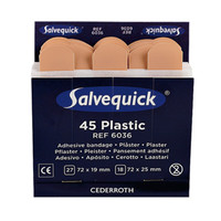 Nachfüllpackung Salvequick® Pflaster Plastic, wasserfest