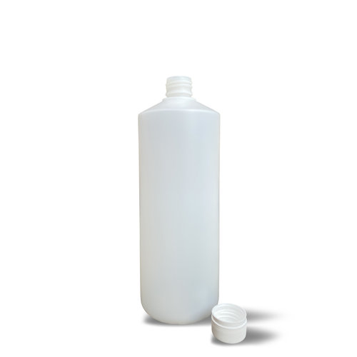 Botella de HDPE alrededor de 28/410 sellable