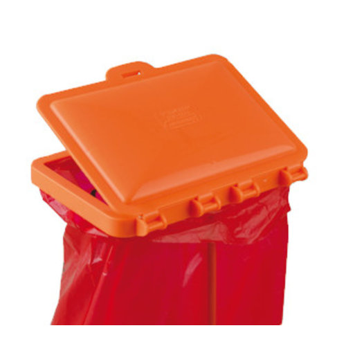Accessories for disposal bags Table stand lid