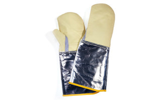 Guantes de aramida hasta 350 ° C