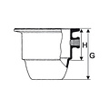 Desiccator base DURAN® Novus with NS 24/29 tube