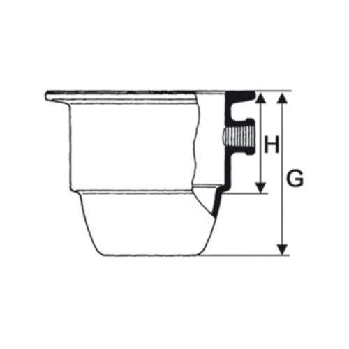 Exsikkator-Unterteil DURAN® Typ Novus mit NS-Tubus 24/29