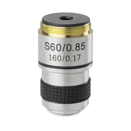 Achromatic S60x / 0.85 objective. Parafocal 35 mm