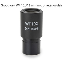 Oculaire micrométrique grand angle WF 10x / 12 mm