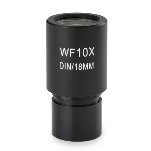 Wide angle WF 10x / 18 mm eyepiece with pointing needle