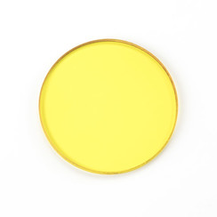 Filtre jaune Ø 32 mm de diamètre