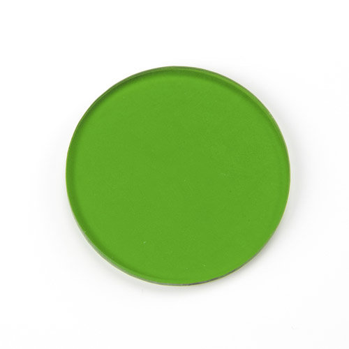 Filtro verde Ø 32 mm de diámetro