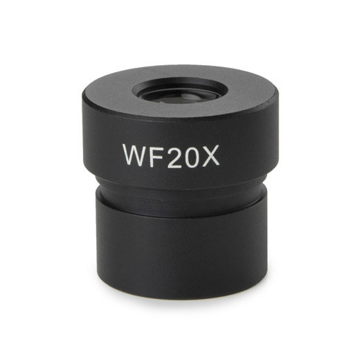 Wide angle WF 20x / 11 mm eyepiece. Ø 30mm tube