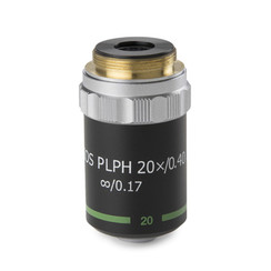 Plan fase 20x/0,40 oneindig gecorrigeerd objectief