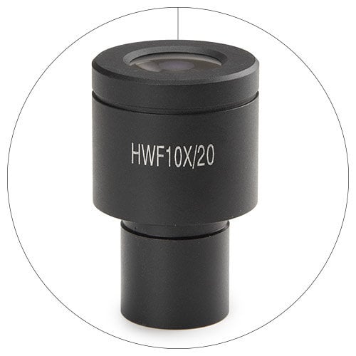 Oculaire HWF 10x / 20 mm avec pointeur pour bScope pour tube Ø 23,2 mm