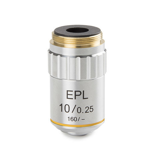 Objetivo E-plan EPL 10x / 0,25. Distancia de trabajo 6,61 mm