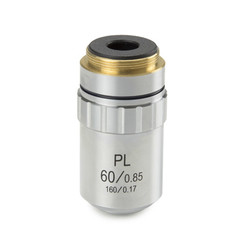 Plan PL S60x / 0.85 objective. Working distance 0.25 mm
