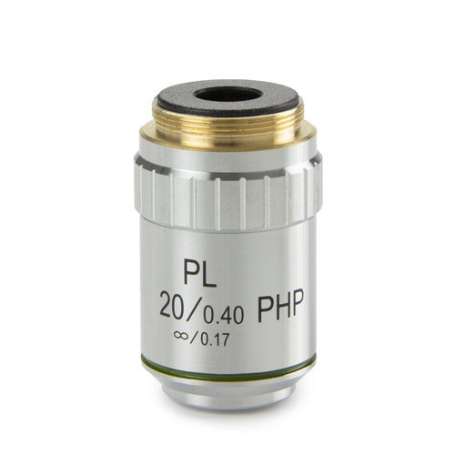 Planphase PLPHi 20x / 0,40 unendlich korrigiertes IOS-Objektiv. Arbeitsabstand 8,80 mm