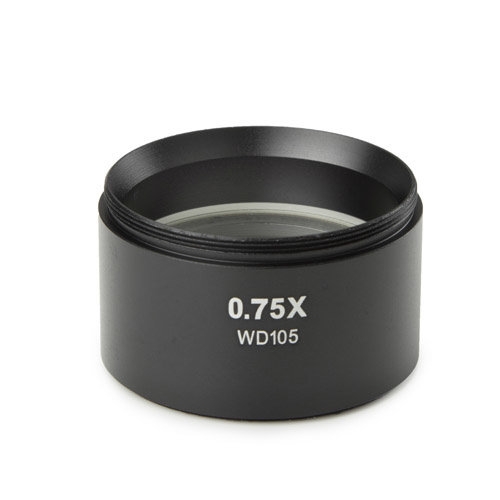 Additional lens 0.75x, working distance 114 mm