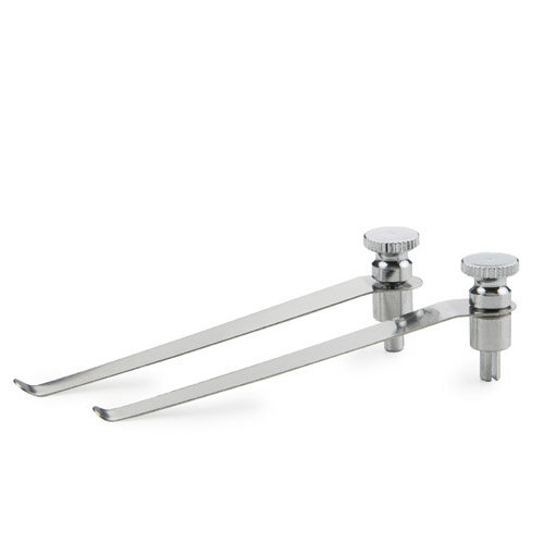 Pair of object clamps for table