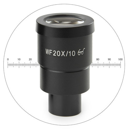 Oculare HWF 20x / 10 mm con micrometro